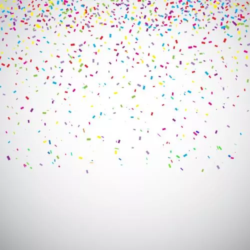 وکتور EPS پس‌زمینه پر از کاغذ رنگی 26001