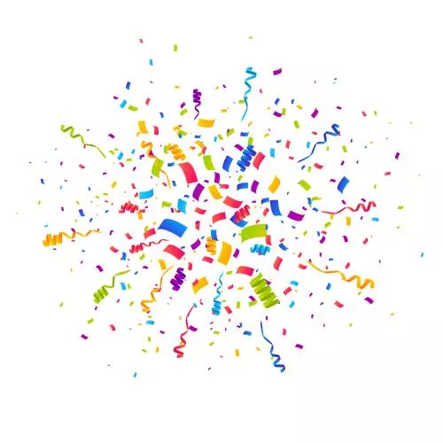 وکتور EPS پس زمینه فوران کاغذ رنگی چندرنگ 26030