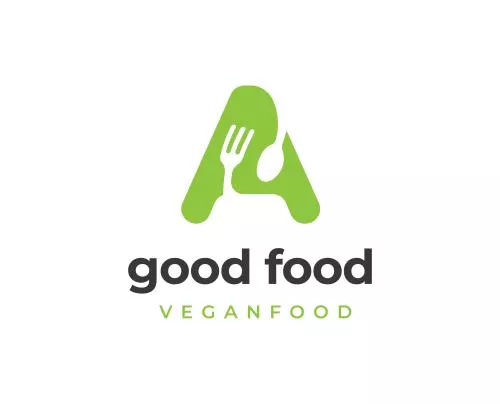 وکتور EPS لوگو رستوران با عنصر قاشق و چنگال 26094