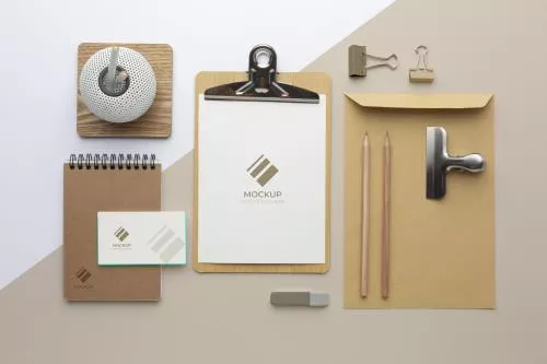 فایل PSD مجموعه موکاپ ست اداری مدرن 26140