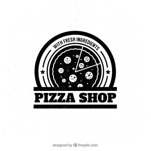 وکتور EPS و AI لوگو فروشگاه پیتزا 26219