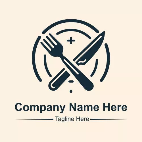 وکتور EPS لوگوی رستوران 26225