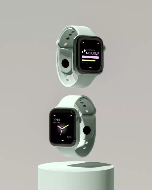 فایل PSD موکاپ ساعت هوشمند رایگان 26235