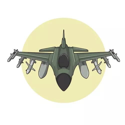 وکتور EPS جنگنده های جت با سلاح های موشکی 27961