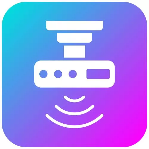 وکتور EPS آیکون وکتور سنسور حرکت قابل استفاده در مجموعه آیکون های تولید ویدیو 27985