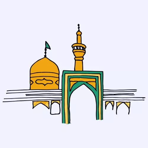 وکتور EPS وکتور حرم امام رضا در مشهد 27900