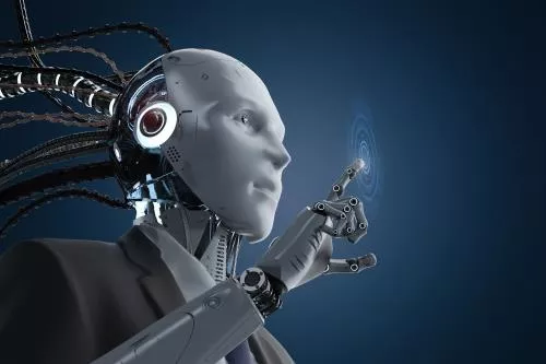 عکس با کیفیت گرافیک سه بعدی دست ربات انسان نما - هوش مصنوعی 28068