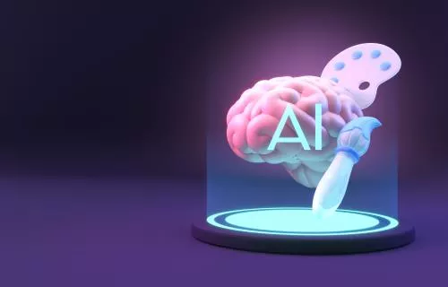 عکس با کیفیت هنر ایجاد شده توسط هوش مصنوعی تصویرسازی سه بعدی 28075