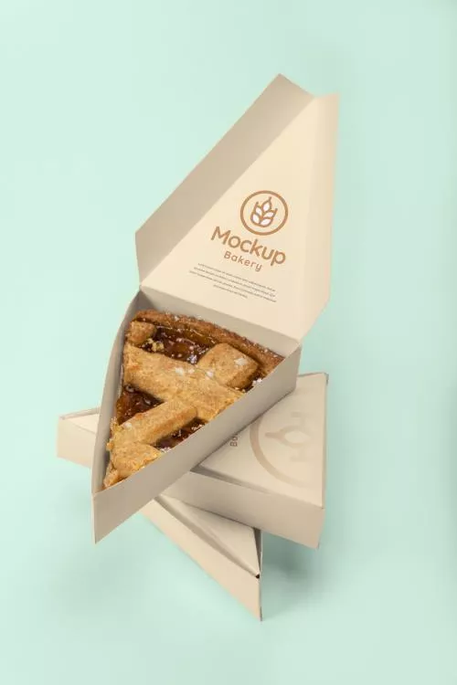 فایل PSD موکاپ بسته بندی شیرینی 28089