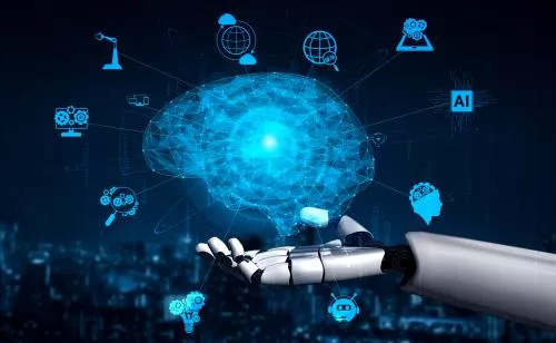 عکس با کیفیت ربات سایبورگ هوش مصنوعی آینده 28119