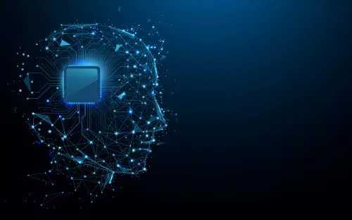 وکتور EPS مفهوم هوش مصنوعی 28131