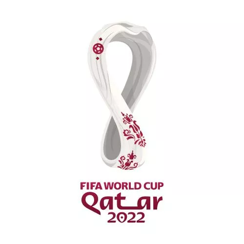 آرم جام جهانی فیفا قطر 2022 وکتور تلطیف شده و جدا شده از زمینه 21197