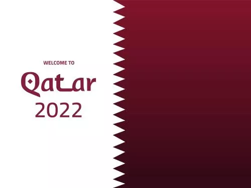 تصویر وکتور انتزاعی از پس زمینه فوتبال قطر 2022 مناسب برای جام جهانی 2022 قطر 21198