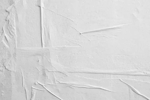 عکس رایگان با کیفیت پس زمینه کاغذی سفید مچاله و چین خورده 21286