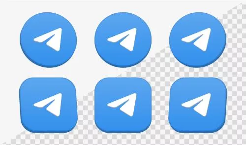 وکتور مجموعه ای لوگو های تلگرام فایل EPS لایه باز 21297