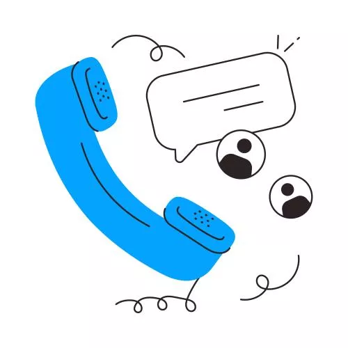 وکتور EPS تصویرسازی برداری ارتباط تلفنی فایل ای‌پی‌اس ۱۰ 30759