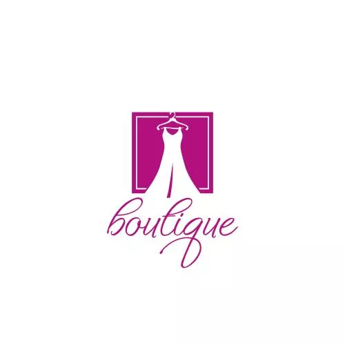 مجموعه وکتور های لوگو و آرم بوتیک مد و پوشاک و مزون بانوان فایل EPS لایه باز 20861