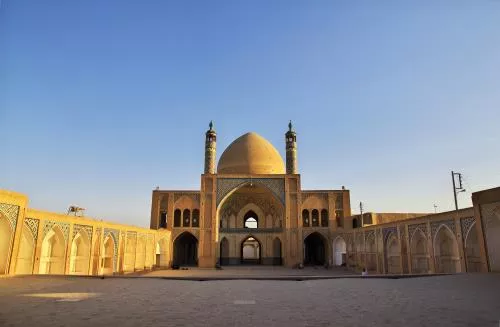 عکس با کیفیت از مسجد آقا بزرگ کاشان ایران 20872