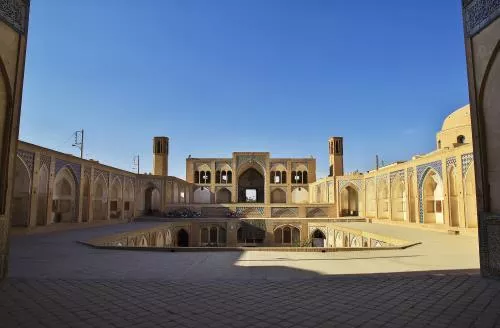 عکس با کیفیت از مسجد آقا بزرگ کاشان ایران 20877