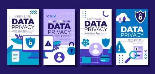 وکتور استوری اینستاگرام در زمینه تکنولوژی 20964