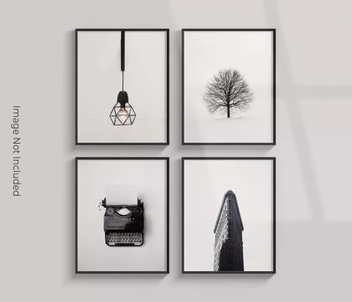 رندر طراحی موکاپ قاب عکس فایل PSD لایه باز 21014