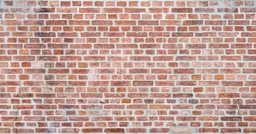 عکس زمینه با کیفیت از دیوار آجری قهوه‌ای روشن قدیمی انتزاعی 21027