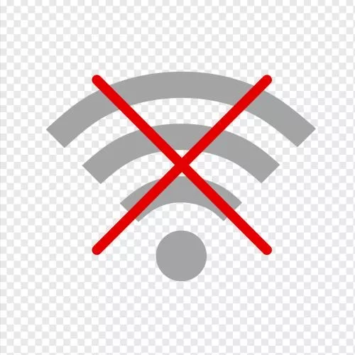 فایل PSD عنصر نماد وای فای فایل پی‌اس‌دی با پس زمینه شفاف 29852