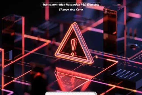 فایل PSD باج‌افزار امنیت سایبری ایمیل فیشینگ اینترنت فناوری قفل محافظ 29855