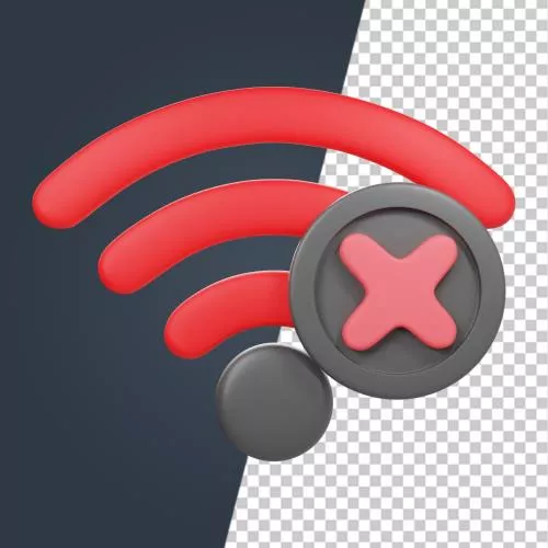 فایل PSD آیکون سه بعدی رندر خطای ۴۰۴ حالت خالی 29878