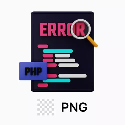 فایل PSD تصویرسازی اشکال‌زدایی برنامه‌نویسی وب سه‌بعدی 29887
