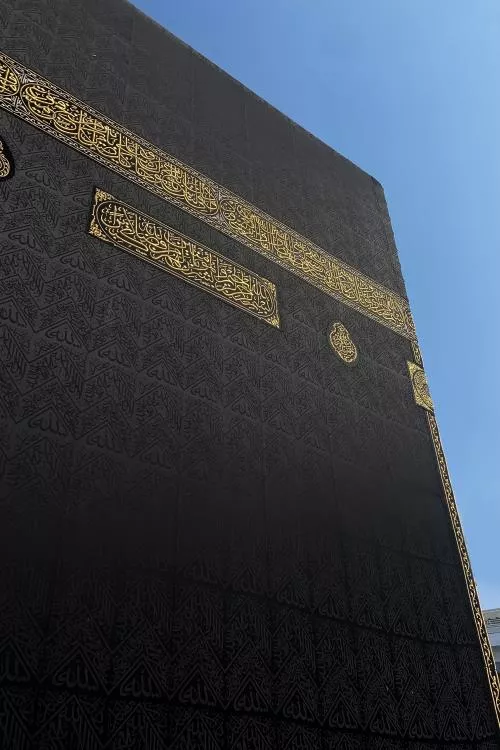 عکس با کیفیت خانه کعبه مقدس مرکز اسلام داخل مسجد الحرام مکه 30846