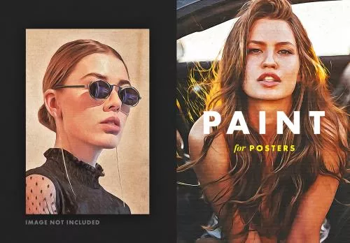 افکت رایگان عکس آبرنگی فایل PSD لایه باز 21714