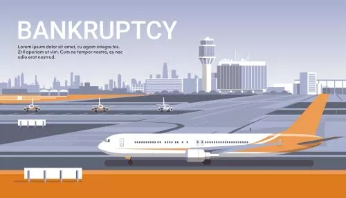 وکتور EPS لایه باز طرح گرافیکی هواپیما در فرودگاه مناسب بنر وبسایت یا پوستر تبلیغاتی 21917