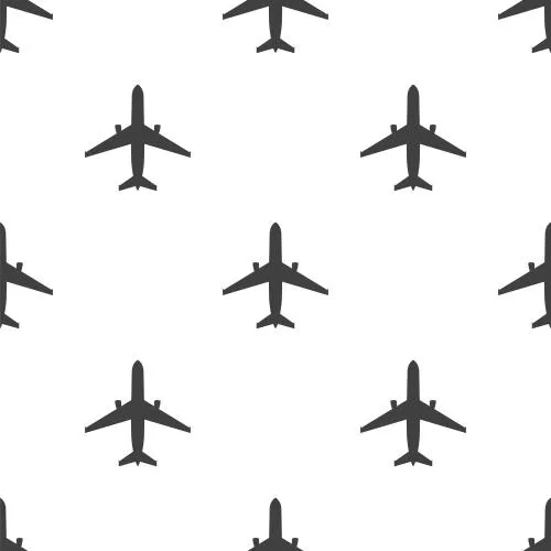 وکتور رایگان EPS لایه باز پترن تکرار شونده هواپیما 21920