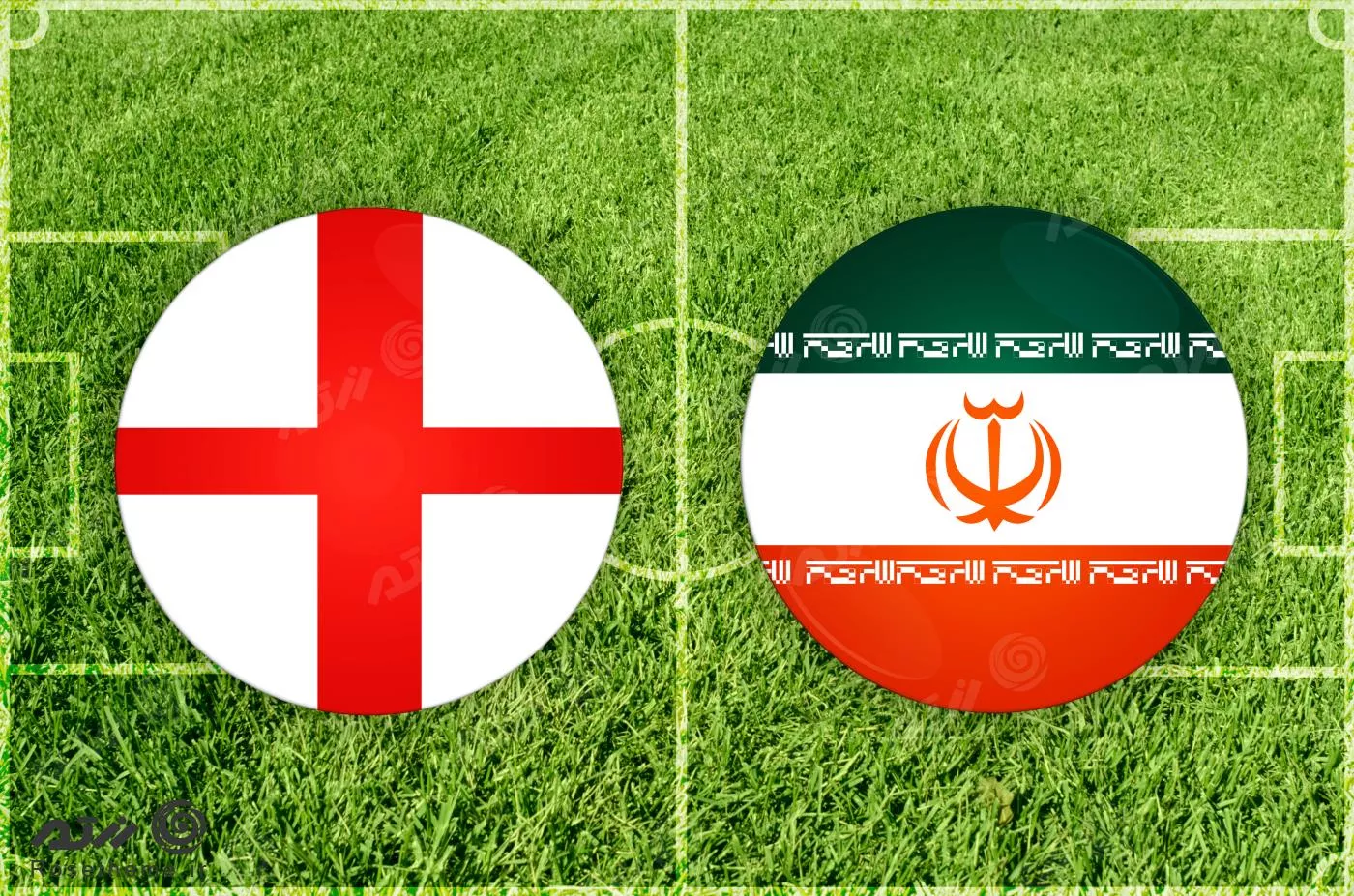 طرح گرافیکی بازی فوتبال ایران و انگلیس فایل عکس با کیفیت 23363